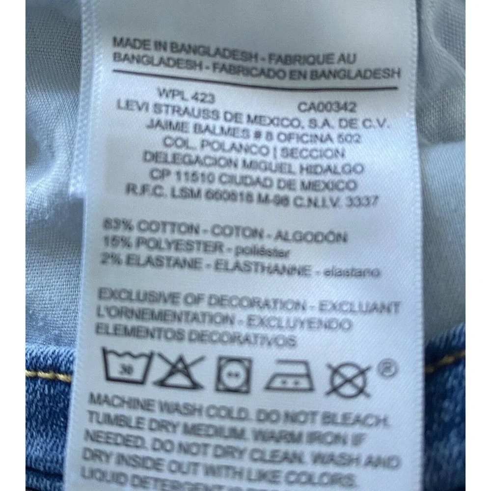 Women’s Signature Levi Strauss Modern Bootcut Flattering Fit Size 14 - Picture 6 of 7